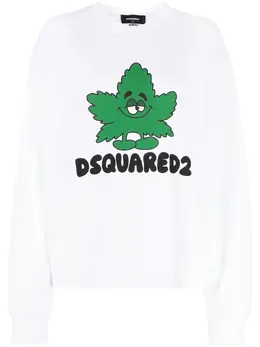 Dsquared2: Свитшот с принтом 