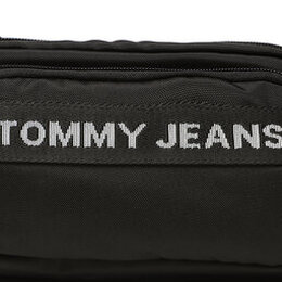 Tommy Jeans: Чёрная сумка Essential