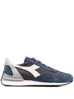 Diadora: Тёмные кроссовки Equipe