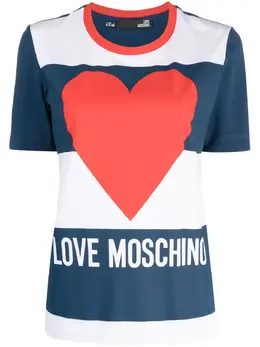 Love Moschino: Футболка в полоску