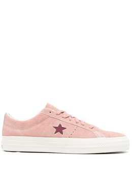 Converse: Розовые кроссовки  One Star Pro