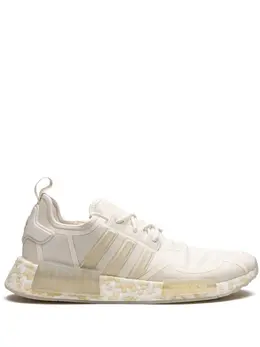 adidas: Белые кроссовки  NMD_R1