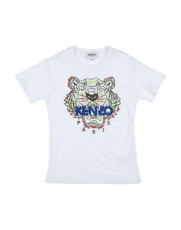 KENZO KIDS: Футболка с воротником 