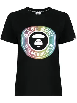 AAPE BY *A BATHING APE®: Футболка с принтом