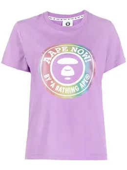 AAPE BY *A BATHING APE®: Футболка с принтом