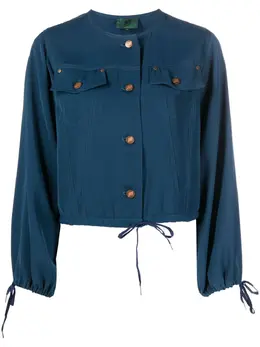 Jean Paul Gaultier Pre-Owned: Блуза без воротника 