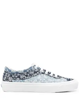 Vans: Синие кроссовки 
