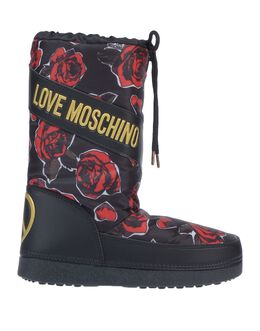 LOVE MOSCHINO: Чёрные сапоги 