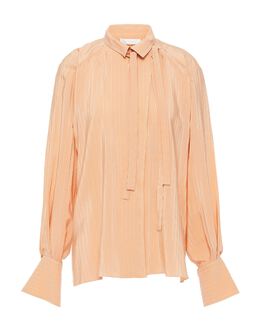 CHLOÉ: Атласная рубашка 