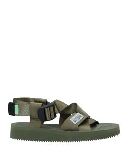 Suicoke: Зелёные сандалии 