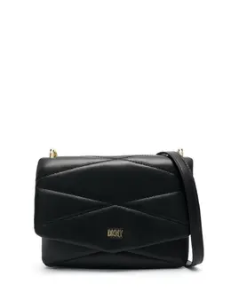 DKNY: Чёрная сумка через плечо 