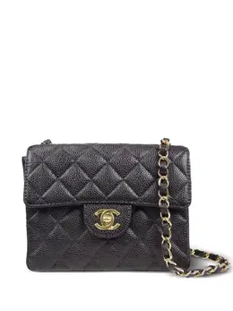 CHANEL Pre-Owned: Чёрная сумка 
