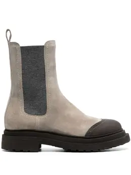 Brunello Cucinelli: Чёрные ботинки 