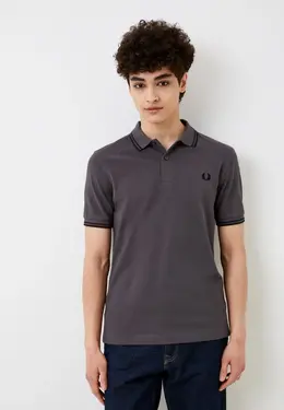 Fred Perry: Серое поло