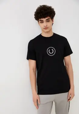 Fred Perry: Чёрная футболка 