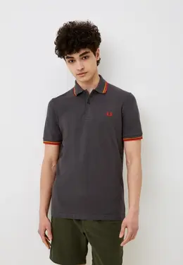 Fred Perry: Серое поло