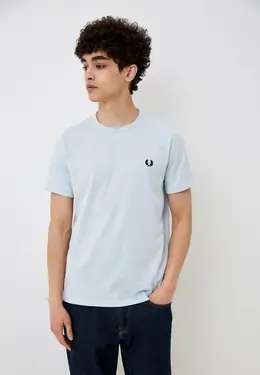 Fred Perry: Голубая футболка