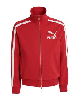 PUMA: Свитшот в полоску 