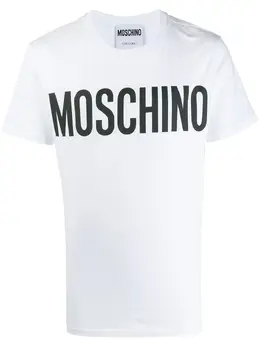 Moschino: Футболка с принтом 