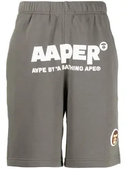 AAPE BY *A BATHING APE®: Шорты с принтом