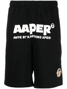 AAPE BY *A BATHING APE®: Шорты с принтом