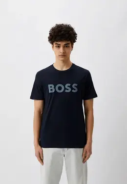 Boss: Синяя футболка