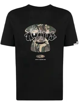 AAPE BY *A BATHING APE®: Футболка с принтом 