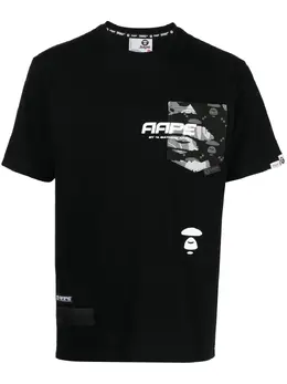 AAPE BY *A BATHING APE®: Футболка с принтом 