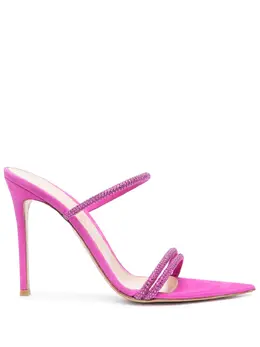 Gianvito Rossi: Розовые сабо 