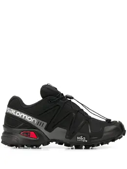 Salomon S/lab: Чёрные кроссовки 