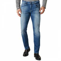 7 For All Mankind: Голубые джинсы  Slimmy