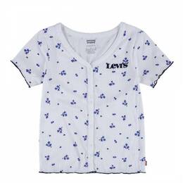 Levi's: Белый топ 