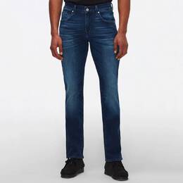 7 For All Mankind: Тёмные джинсы  Slimmy