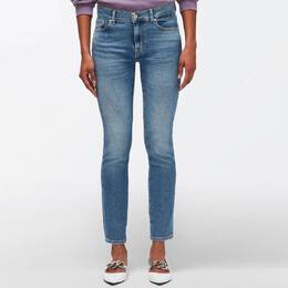 7 For All Mankind: Голубые джинсы  Roxanne