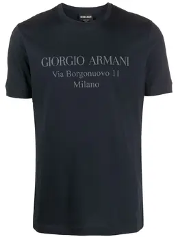 Giorgio Armani: Футболка с принтом 