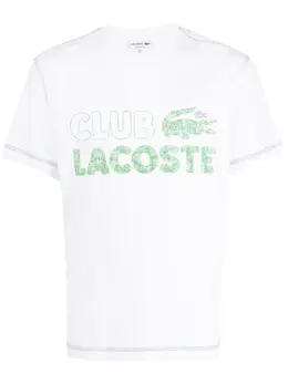 Lacoste: Футболка с принтом