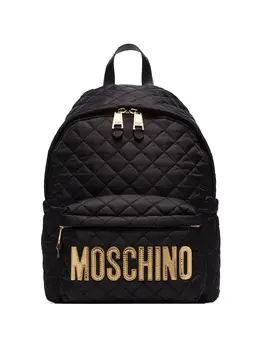 Moschino: Чёрный рюкзак 