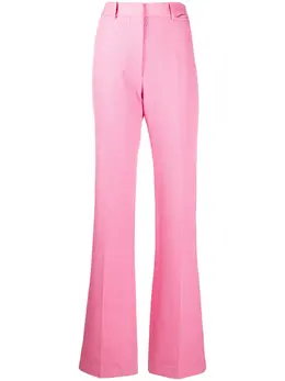 Victoria Beckham: Розовые брюки 