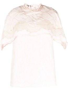 Alberta Ferretti: Розовая блуза 