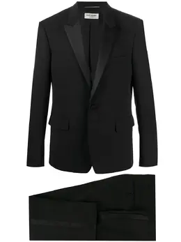 Saint Laurent: Шёлковый костюм 