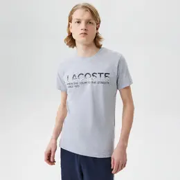 Lacoste: Футболка с принтом 