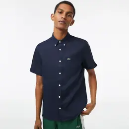 Lacoste: Льняная рубашка 