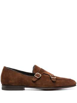 Santoni: Коричневые туфли 