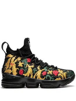 Nike: Чёрные кроссовки Lebron 15