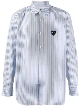 Comme Des Garçons Play: Рубашка в полоску 