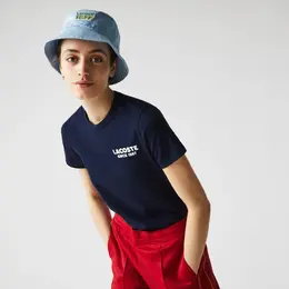 Lacoste: Футболка с принтом 