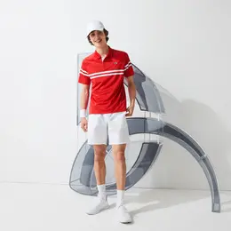 Lacoste: Спортивная рубашка Djokovic