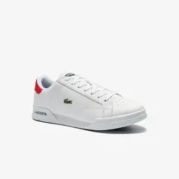 Lacoste: Белые кеды Twin Serve