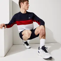 Lacoste: Синяя толстовка 