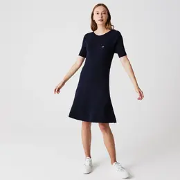 Lacoste: Платье из вискозы 